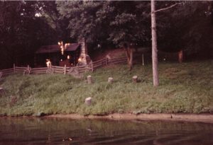 Burning Pioneer Cabin